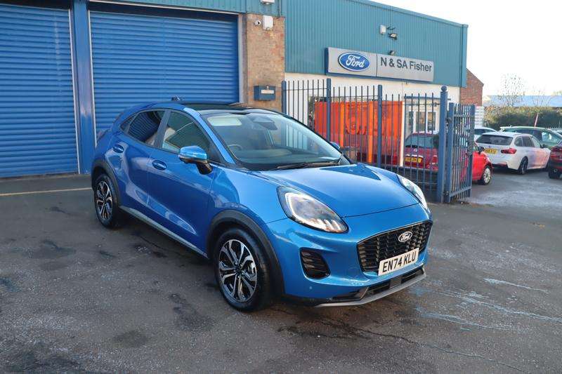 A 2025 FORD PUMA 1.0T EcoBoost MHEV Titanium SUV 5dr Petrol Hybrid Manual Euro 6 (s/s) (125 ps) A 2025 FORD PUMA 1.0T EcoBoost MHEV Titanium SUV 5dr Petrol Hybrid Manual Euro 6 (s/s) (125 ps)