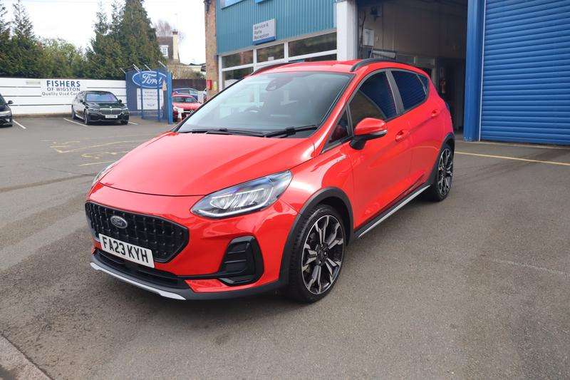 A 2023 FORD FIESTA 1.0T EcoBoost MHEV Active X Edition Hatchback 5dr Petrol Manual Euro 6 (s/s) (125 ps) A 2023 FORD FIESTA 1.0T EcoBoost MHEV Active X Edition Hatchback 5dr Petrol Manual Euro 6 (s/s) (125 ps)