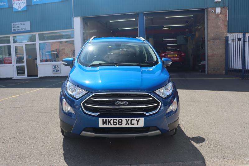 A 2018 FORD ECOSPORT 1.0T EcoBoost Titanium SUV 5dr Petrol Auto Euro 6 (s/s) (125 ps) A 2018 FORD ECOSPORT 1.0T EcoBoost Titanium SUV 5dr Petrol Auto Euro 6 (s/s) (125 ps)