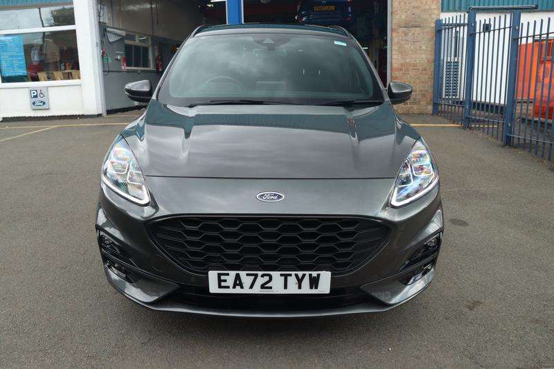 A 2023 FORD KUGA 2.5 EcoBoost Duratec 14.4kWh ST-Line X SUV 5dr Petrol Plug-in Hybrid CVT Euro 6 (s/s) (225 ps) A 2023 FORD KUGA 2.5 EcoBoost Duratec 14.4kWh ST-Line X SUV 5dr Petrol Plug-in Hybrid CVT Euro 6 (s/s) (225 ps)