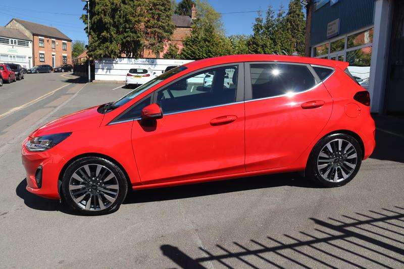 A 2023 FORD FIESTA 1.0T EcoBoost MHEV Titanium X Hatchback 5dr Petrol Hybrid DCT Euro 6 (s/s) (125 ps) A 2023 FORD FIESTA 1.0T EcoBoost MHEV Titanium X Hatchback 5dr Petrol Hybrid DCT Euro 6 (s/s) (125 ps)