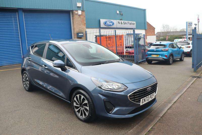 A 2023 FORD FIESTA 1.0T EcoBoost MHEV Titanium Hatchback 5dr Petrol Hybrid DCT Euro 6 (s/s) (125 ps) A 2023 FORD FIESTA 1.0T EcoBoost MHEV Titanium Hatchback 5dr Petrol Hybrid DCT Euro 6 (s/s) (125 ps)