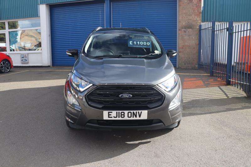 A 2018 FORD ECOSPORT 1.0T EcoBoost ST-Line SUV 5dr Petrol Manual Euro 6 (s/s) (140 ps) A 2018 FORD ECOSPORT 1.0T EcoBoost ST-Line SUV 5dr Petrol Manual Euro 6 (s/s) (140 ps)