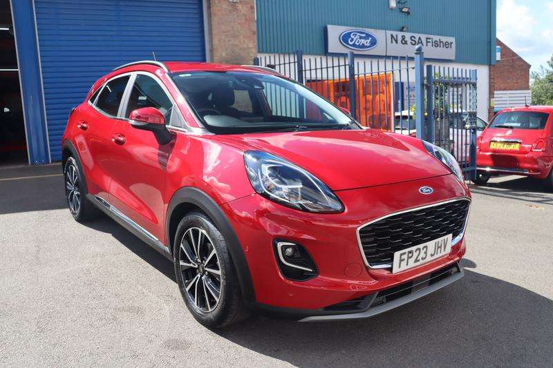 A 2023 FORD PUMA 1.0T EcoBoost MHEV Titanium SUV 5dr Petrol Hybrid Manual Euro 6 (s/s) (125 ps) A 2023 FORD PUMA 1.0T EcoBoost MHEV Titanium SUV 5dr Petrol Hybrid Manual Euro 6 (s/s) (125 ps)