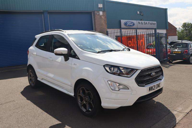 A 2021 FORD ECOSPORT 1.0T EcoBoost GPF ST-Line SUV 5dr Petrol Manual Euro 6 (s/s) (125 ps) A 2021 FORD ECOSPORT 1.0T EcoBoost GPF ST-Line SUV 5dr Petrol Manual Euro 6 (s/s) (125 ps)