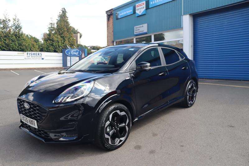 A 2026 FORD PUMA 1.0T EcoBoost MHEV ST-Line X SUV 5dr Petrol Hybrid DCT Euro 6 (s/s) (125 ps) A 2026 FORD PUMA 1.0T EcoBoost MHEV ST-Line X SUV 5dr Petrol Hybrid DCT Euro 6 (s/s) (125 ps)