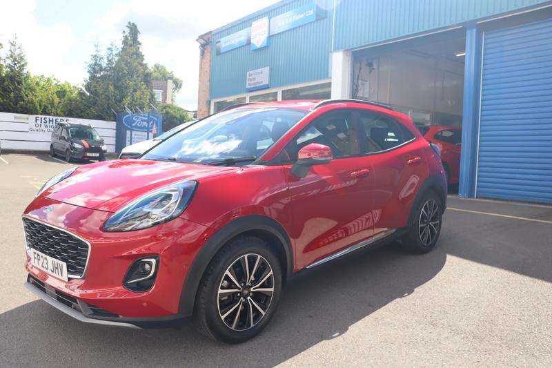 A 2023 FORD PUMA 1.0T EcoBoost MHEV Titanium SUV 5dr Petrol Hybrid Manual Euro 6 (s/s) (125 ps) A 2023 FORD PUMA 1.0T EcoBoost MHEV Titanium SUV 5dr Petrol Hybrid Manual Euro 6 (s/s) (125 ps)