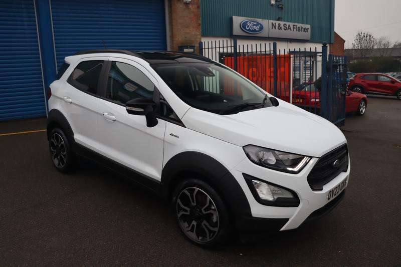 A 2023 FORD ECOSPORT 1.0T EcoBoost Active SUV 5dr Petrol Manual Euro 6 (s/s) (125 ps) A 2023 FORD ECOSPORT 1.0T EcoBoost Active SUV 5dr Petrol Manual Euro 6 (s/s) (125 ps)