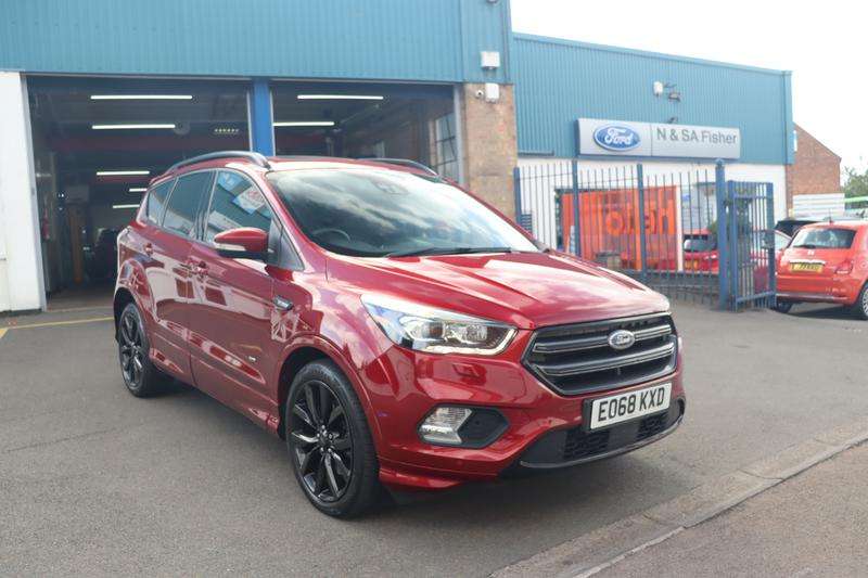 A 2018 FORD KUGA 2.0 TDCi ST-Line X SUV 5dr Diesel Powershift AWD Euro 6 (s/s) (180 ps) A 2018 FORD KUGA 2.0 TDCi ST-Line X SUV 5dr Diesel Powershift AWD Euro 6 (s/s) (180 ps)