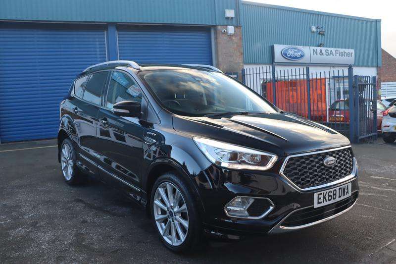 A 2018 FORD KUGA 2.0 TDCi EcoBlue Vignale SUV 5dr Diesel Powershift AWD Euro 6 (s/s) (180 ps) A 2018 FORD KUGA 2.0 TDCi EcoBlue Vignale SUV 5dr Diesel Powershift AWD Euro 6 (s/s) (180 ps)