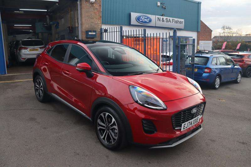 A 2024 FORD PUMA 1.0T EcoBoost MHEV Titanium SUV 5dr Petrol Hybrid Manual Euro 6 (s/s) (125 ps) A 2024 FORD PUMA 1.0T EcoBoost MHEV Titanium SUV 5dr Petrol Hybrid Manual Euro 6 (s/s) (125 ps)