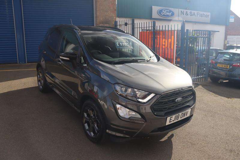 A 2018 FORD ECOSPORT 1.0T EcoBoost ST-Line SUV 5dr Petrol Manual Euro 6 (s/s) (140 ps) A 2018 FORD ECOSPORT 1.0T EcoBoost ST-Line SUV 5dr Petrol Manual Euro 6 (s/s) (140 ps)
