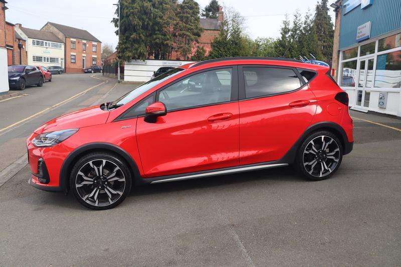 A 2023 FORD FIESTA 1.0T EcoBoost MHEV Active X Edition Hatchback 5dr Petrol Manual Euro 6 (s/s) (125 ps) A 2023 FORD FIESTA 1.0T EcoBoost MHEV Active X Edition Hatchback 5dr Petrol Manual Euro 6 (s/s) (125 ps)