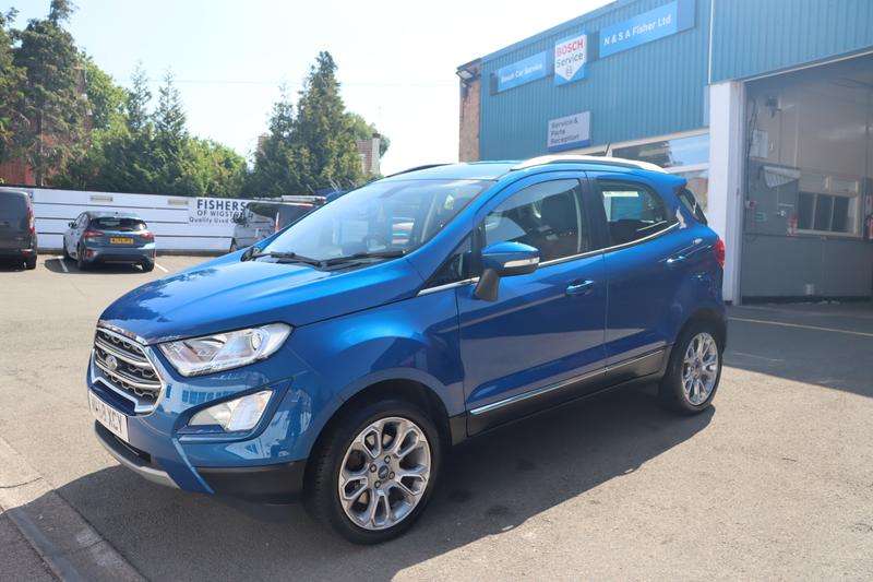 A 2018 FORD ECOSPORT 1.0T EcoBoost Titanium SUV 5dr Petrol Auto Euro 6 (s/s) (125 ps) A 2018 FORD ECOSPORT 1.0T EcoBoost Titanium SUV 5dr Petrol Auto Euro 6 (s/s) (125 ps)