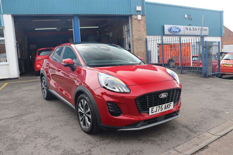 A 2025 FORD PUMA 1.0T EcoBoost MHEV Titanium SUV 5dr Petrol Hybrid Manual Euro 6 (s/s) (125 ps) A 2025 FORD PUMA 1.0T EcoBoost MHEV Titanium SUV 5dr Petrol Hybrid Manual Euro 6 (s/s) (125 ps)