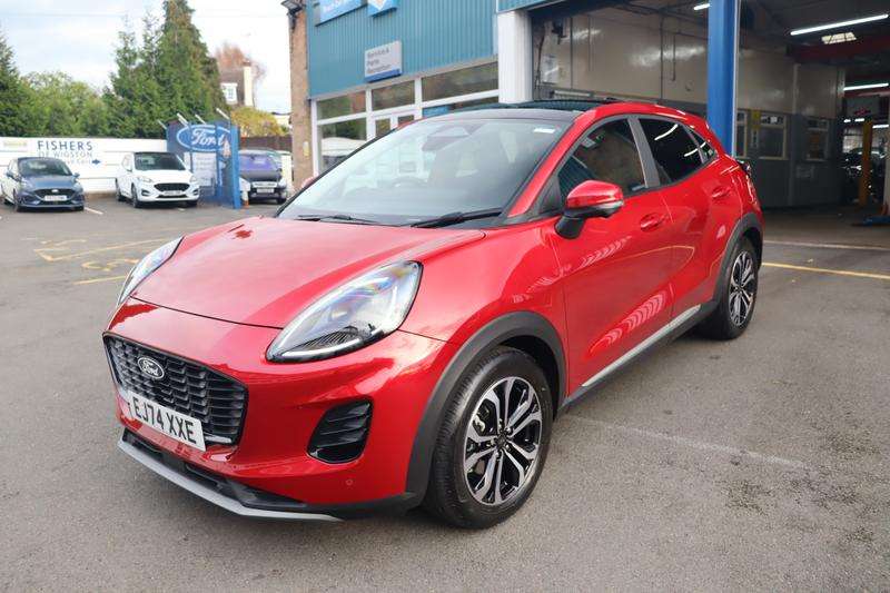 A 2024 FORD PUMA 1.0T EcoBoost MHEV Titanium SUV 5dr Petrol Hybrid Manual Euro 6 (s/s) (125 ps) A 2024 FORD PUMA 1.0T EcoBoost MHEV Titanium SUV 5dr Petrol Hybrid Manual Euro 6 (s/s) (125 ps)