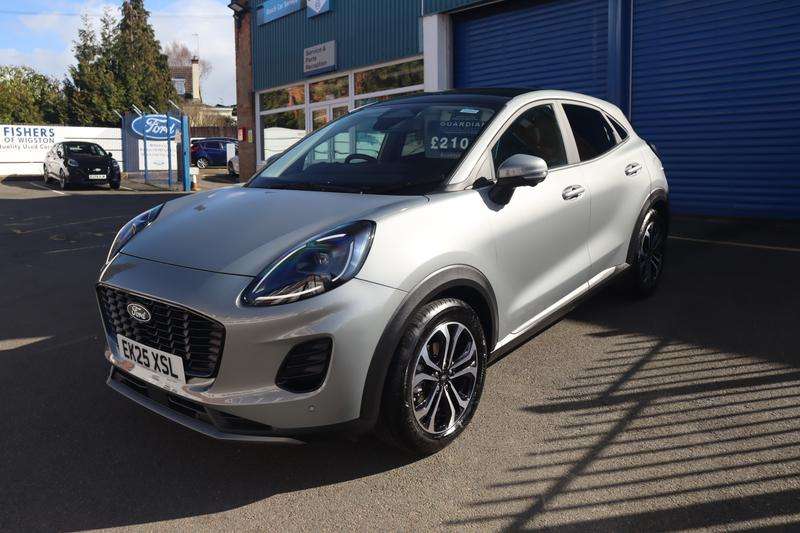 A 2025 FORD PUMA 1.0T EcoBoost MHEV Titanium SUV 5dr Petrol Hybrid Manual Euro 6 (s/s) (125 ps) A 2025 FORD PUMA 1.0T EcoBoost MHEV Titanium SUV 5dr Petrol Hybrid Manual Euro 6 (s/s) (125 ps)