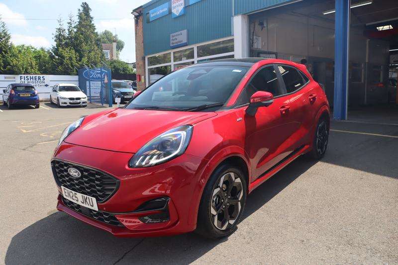 A 2025 FORD PUMA 1.0T EcoBoost MHEV ST-Line X SUV 5dr Petrol Hybrid DCT Euro 6 (s/s) (155 ps) A 2025 FORD PUMA 1.0T EcoBoost MHEV ST-Line X SUV 5dr Petrol Hybrid DCT Euro 6 (s/s) (155 ps)