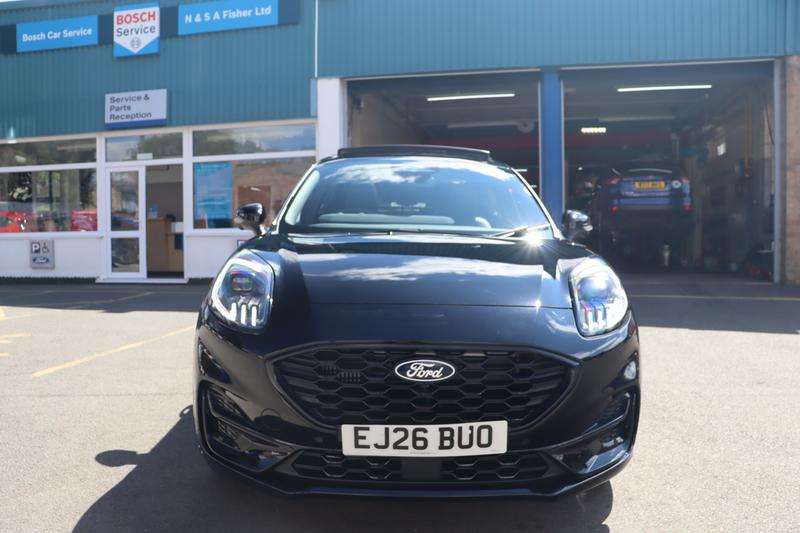 A 2026 FORD PUMA 1.0T EcoBoost MHEV ST-Line X SUV 5dr Petrol Hybrid DCT Euro 6 (s/s) (155 ps) A 2026 FORD PUMA 1.0T EcoBoost MHEV ST-Line X SUV 5dr Petrol Hybrid DCT Euro 6 (s/s) (155 ps)
