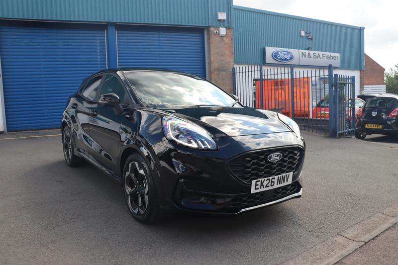 A 2026 FORD PUMA 1.0T EcoBoost MHEV ST-Line X SUV 5dr Petrol Hybrid DCT Euro 6 (s/s) (125 ps) A 2026 FORD PUMA 1.0T EcoBoost MHEV ST-Line X SUV 5dr Petrol Hybrid DCT Euro 6 (s/s) (125 ps)