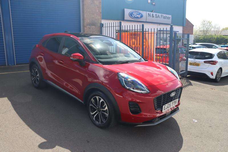 A 2025 FORD PUMA 1.0T EcoBoost MHEV Titanium SUV 5dr Petrol Hybrid Manual Euro 6 (s/s) (125 ps) A 2025 FORD PUMA 1.0T EcoBoost MHEV Titanium SUV 5dr Petrol Hybrid Manual Euro 6 (s/s) (125 ps)