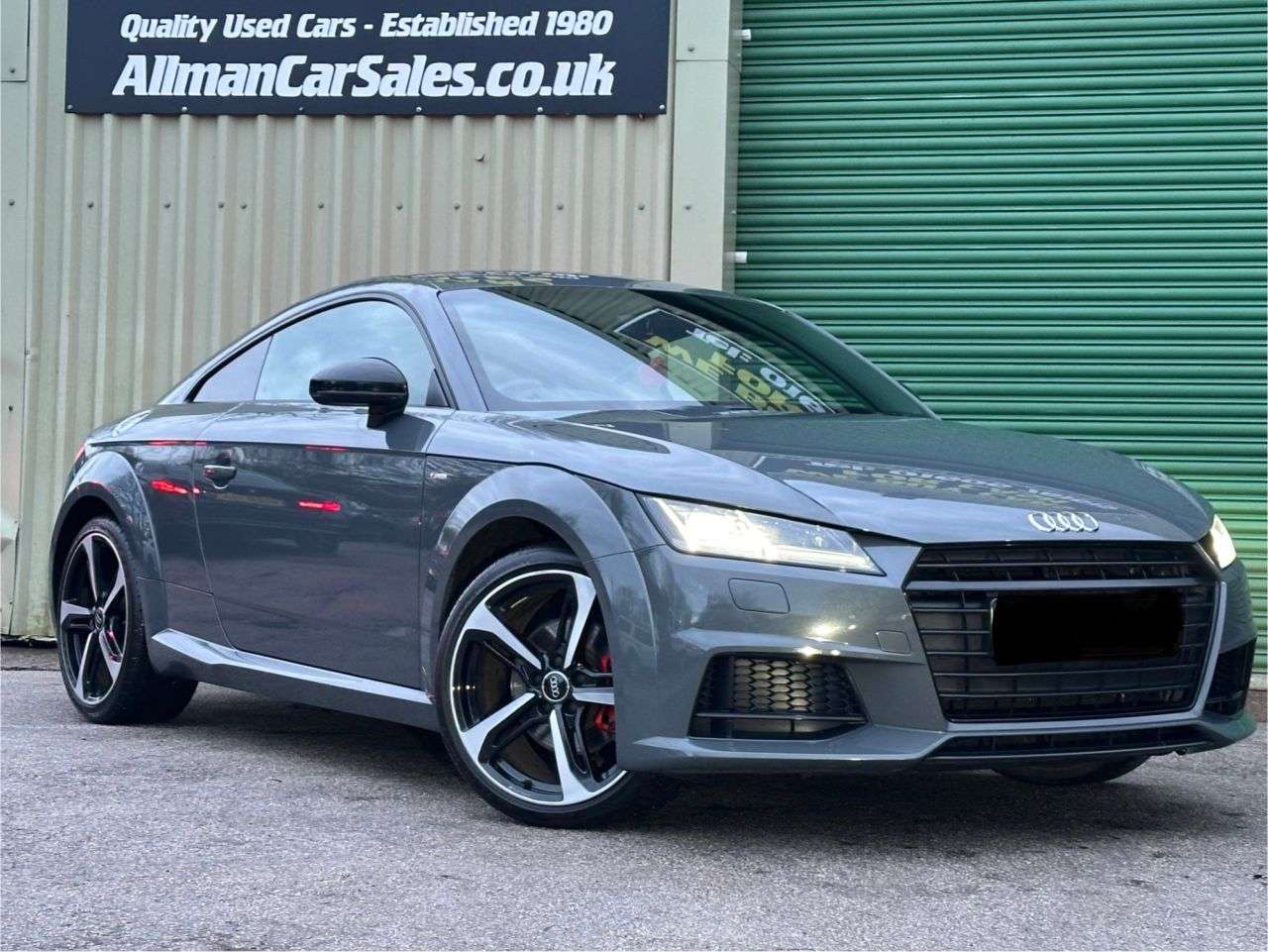 A 2018 AUDI TT 1.8 TFSI Black Edition Coupe 3dr Petrol Manual Euro 6 (s/s) (180 ps) 2 OWNE A 2018 AUDI TT 1.8 TFSI Black Edition Coupe 3dr Petrol Manual Euro 6 (s/s) (180 ps) 2 OWNE