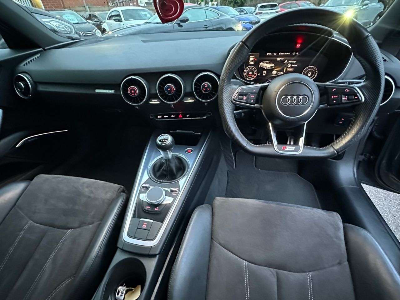 A 2018 AUDI TT 1.8 TFSI Black Edition Coupe 3dr Petrol Manual Euro 6 (s/s) (180 ps) 2 OWNE A 2018 AUDI TT 1.8 TFSI Black Edition Coupe 3dr Petrol Manual Euro 6 (s/s) (180 ps) 2 OWNE