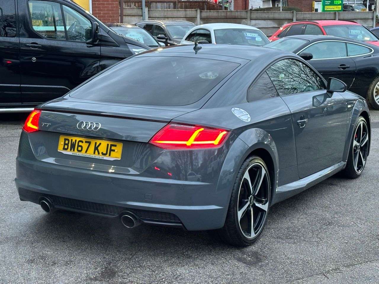 A 2018 AUDI TT 1.8 TFSI Black Edition Coupe 3dr Petrol Manual Euro 6 (s/s) (180 ps) 2 OWNE A 2018 AUDI TT 1.8 TFSI Black Edition Coupe 3dr Petrol Manual Euro 6 (s/s) (180 ps) 2 OWNE