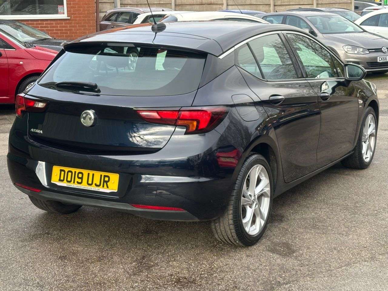 A 2019 VAUXHALL ASTRA 1.4i Turbo SRi Nav Hatchback 5dr Petrol Manual Euro 6 (s/s) (150 ps) A 2019 VAUXHALL ASTRA 1.4i Turbo SRi Nav Hatchback 5dr Petrol Manual Euro 6 (s/s) (150 ps)