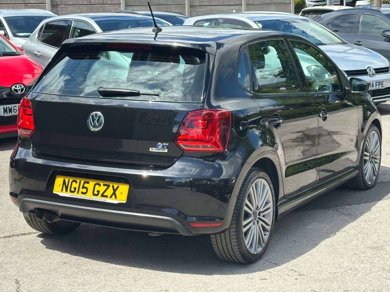 A 2015 VOLKSWAGEN POLO 1.4 TSI BlueMotion Tech ACT BlueGT Hatchback 5dr Petrol Manual Euro 6 (s/s) A 2015 VOLKSWAGEN POLO 1.4 TSI BlueMotion Tech ACT BlueGT Hatchback 5dr Petrol Manual Euro 6 (s/s)