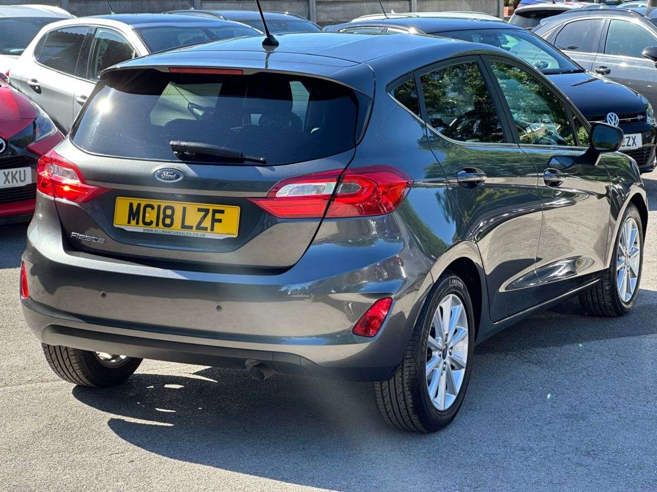 A 2018 FORD FIESTA 1.0T EcoBoost Titanium Hatchback 5dr Petrol Manual Euro 6 (s/s) (125 ps) 2 A 2018 FORD FIESTA 1.0T EcoBoost Titanium Hatchback 5dr Petrol Manual Euro 6 (s/s) (125 ps) 2