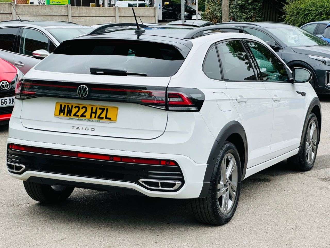 A 2022 VOLKSWAGEN TAIGO 1.5 TSI R-Line SUV 5dr Petrol DSG Euro 6 (s/s) (150 ps) 1 OWNER FULL SERVIC A 2022 VOLKSWAGEN TAIGO 1.5 TSI R-Line SUV 5dr Petrol DSG Euro 6 (s/s) (150 ps) 1 OWNER FULL SERVIC