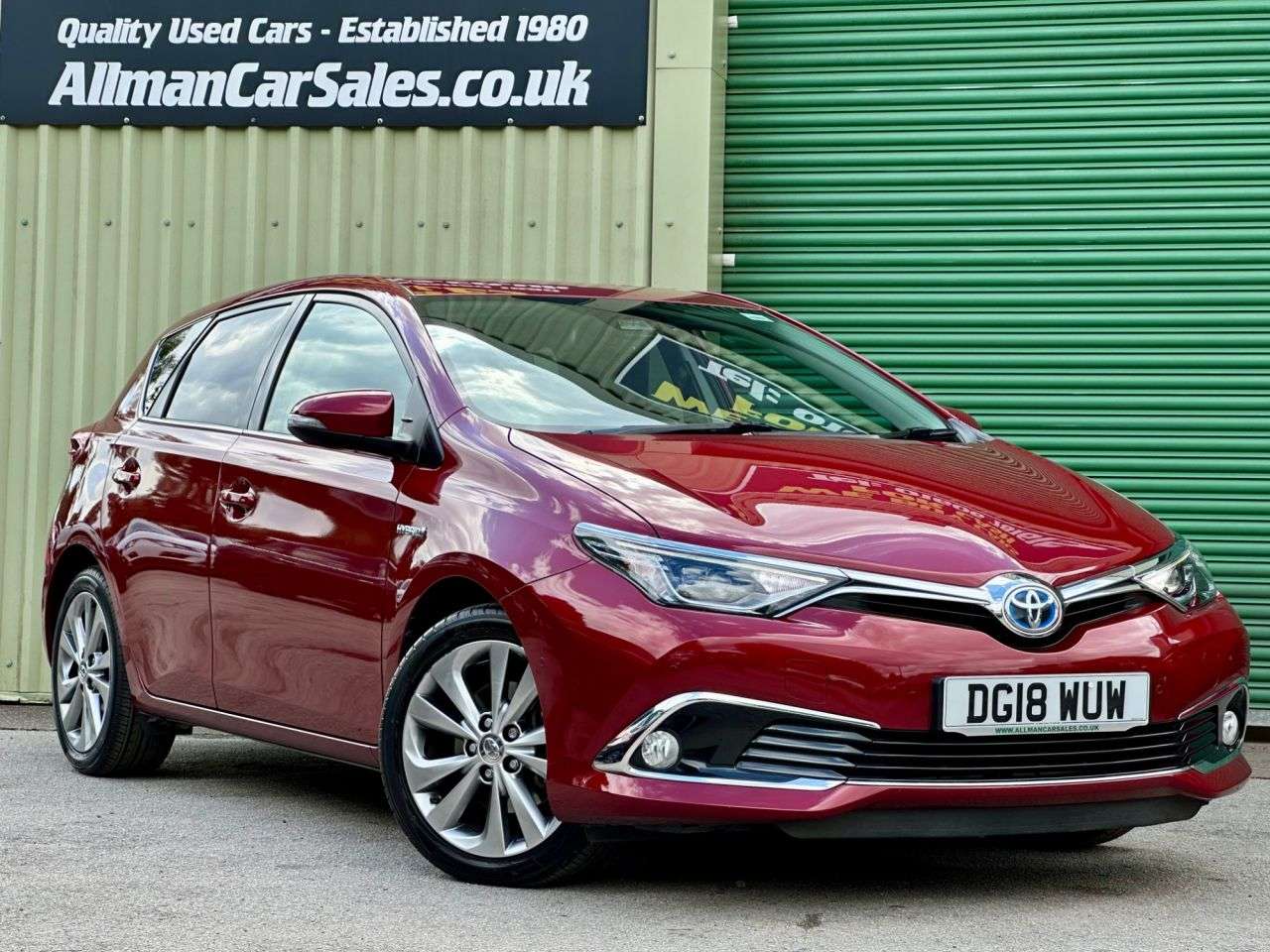 A 2018 TOYOTA AURIS 1.8 VVT-h Excel Hatchback 5dr Petrol Hybrid CVT Euro 6 (s/s) (136 ps) A 2018 TOYOTA AURIS 1.8 VVT-h Excel Hatchback 5dr Petrol Hybrid CVT Euro 6 (s/s) (136 ps)