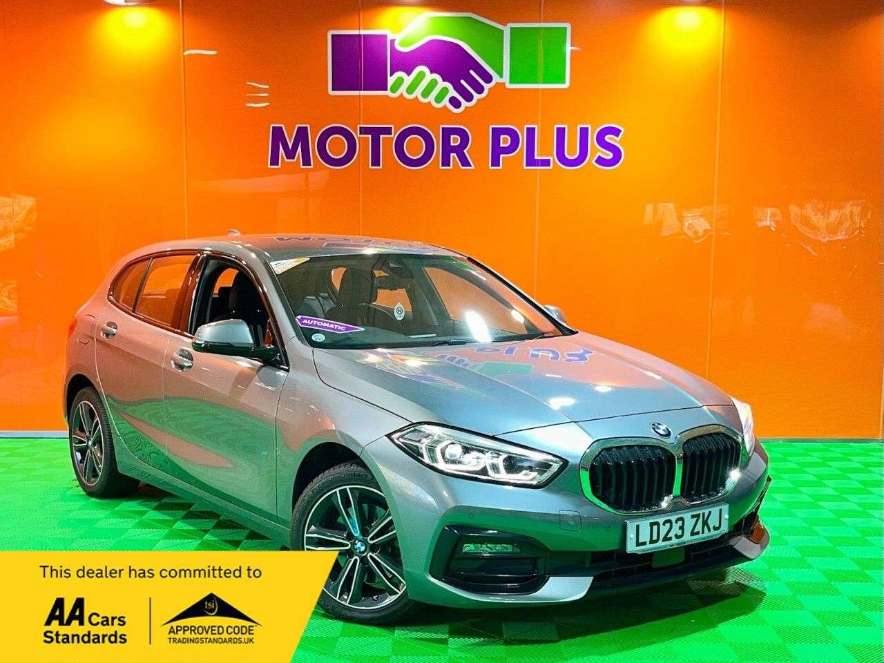 A 2023 BMW 1 SERIES 1.5 118i Sport (LCP) Hatchback 5dr Petrol DCT Euro 6 (s/s) (136 ps) OVER 40 A 2023 BMW 1 SERIES 1.5 118i Sport (LCP) Hatchback 5dr Petrol DCT Euro 6 (s/s) (136 ps) OVER 40