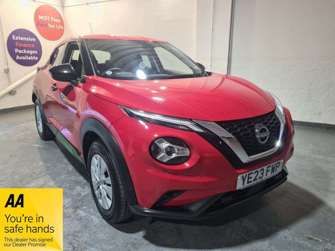 A 2023 NISSAN JUKE 1.0 DIG-T Visia SUV 5dr Petrol Manual Euro 6 (s/s) (114 ps) Visit Over 400 A 2023 NISSAN JUKE 1.0 DIG-T Visia SUV 5dr Petrol Manual Euro 6 (s/s) (114 ps) Visit Over 400