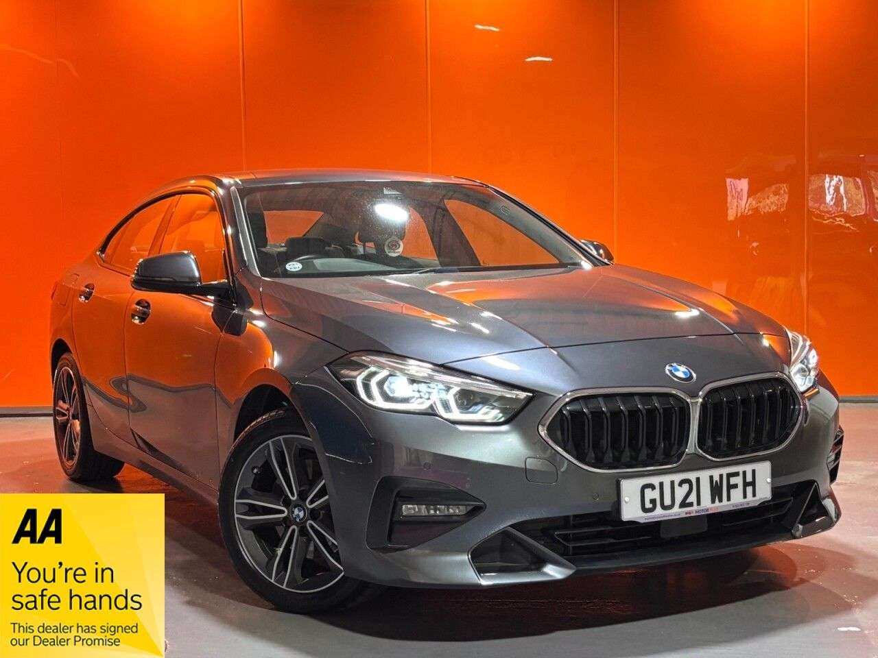 A 2021 BMW 2 SERIES GRAN COUPE 1.5 218i Sport (LCP) Saloon 4dr Petrol Manual Euro 6 (s/s) (136 ps) Visit O A 2021 BMW 2 SERIES GRAN COUPE 1.5 218i Sport (LCP) Saloon 4dr Petrol Manual Euro 6 (s/s) (136 ps) Visit O