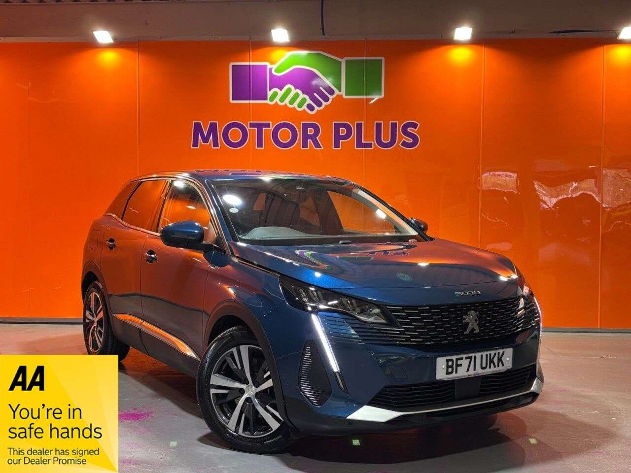 A 2021 PEUGEOT 3008 1.6 13.2kWh Allure SUV 5dr Petrol Plug-in Hybrid e-EAT Euro 6 (s/s) (225 ps A 2021 PEUGEOT 3008 1.6 13.2kWh Allure SUV 5dr Petrol Plug-in Hybrid e-EAT Euro 6 (s/s) (225 ps