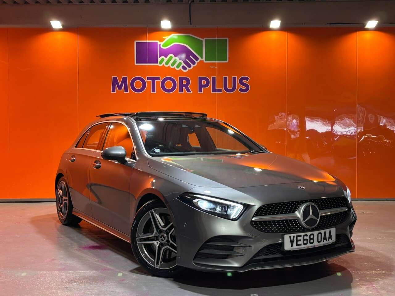 A 2018 MERCEDES-BENZ A-CLASS 2.0 A250 AMG Line (Premium Plus) Hatchback 5dr Petrol 7G-DCT Euro 6 (s/s) ( A 2018 MERCEDES-BENZ A-CLASS 2.0 A250 AMG Line (Premium Plus) Hatchback 5dr Petrol 7G-DCT Euro 6 (s/s) (