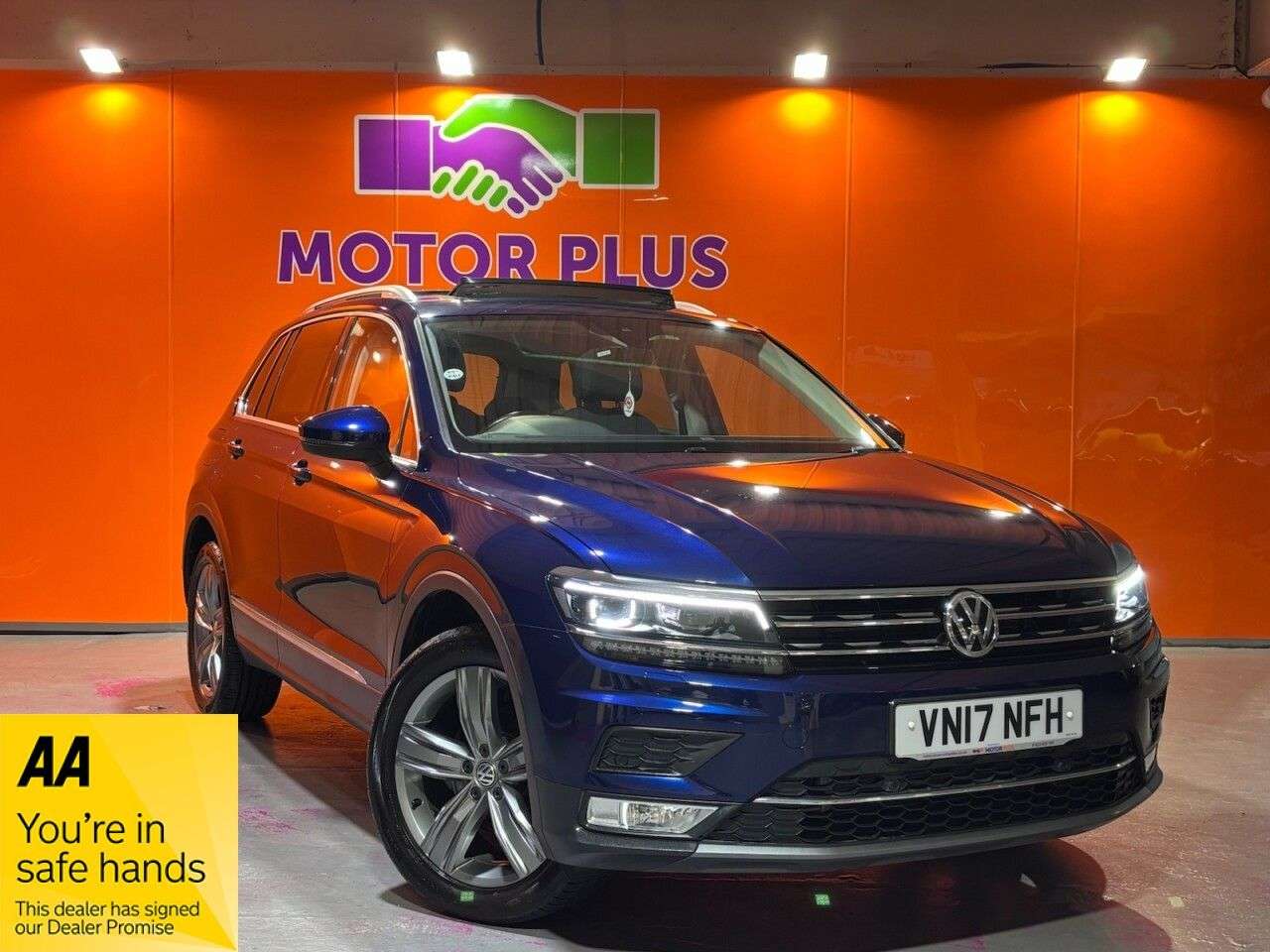 A 2017 VOLKSWAGEN TIGUAN 2.0 TDI BlueMotion Tech SEL SUV 5dr Diesel DSG 4Motion Euro 6 (s/s) (150 ps A 2017 VOLKSWAGEN TIGUAN 2.0 TDI BlueMotion Tech SEL SUV 5dr Diesel DSG 4Motion Euro 6 (s/s) (150 ps