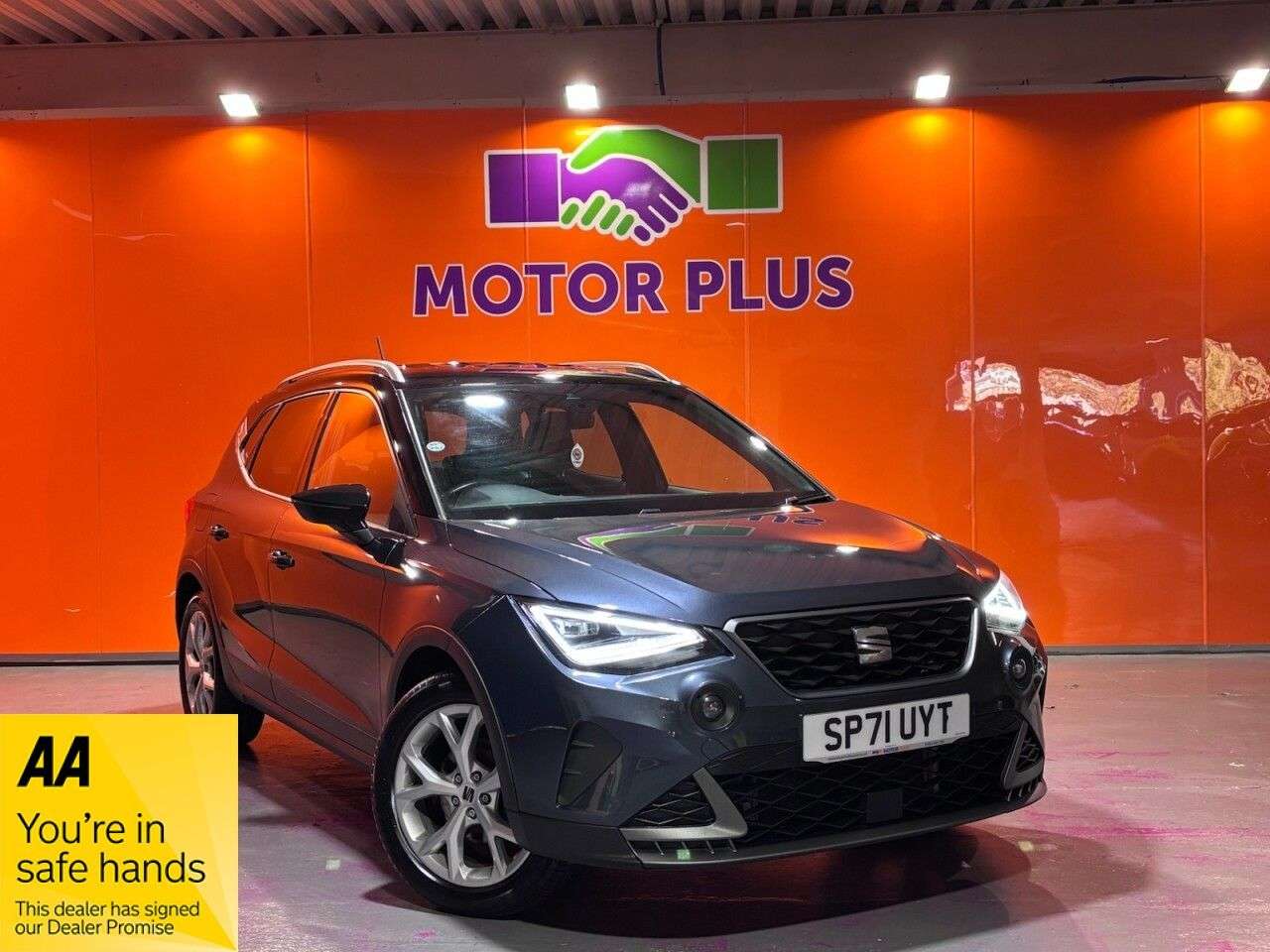 A 2021 SEAT ARONA 1.0 TSI FR SUV 5dr Petrol Manual Euro 6 (s/s) (110 ps) Visit Over 400 Cars A 2021 SEAT ARONA 1.0 TSI FR SUV 5dr Petrol Manual Euro 6 (s/s) (110 ps) Visit Over 400 Cars