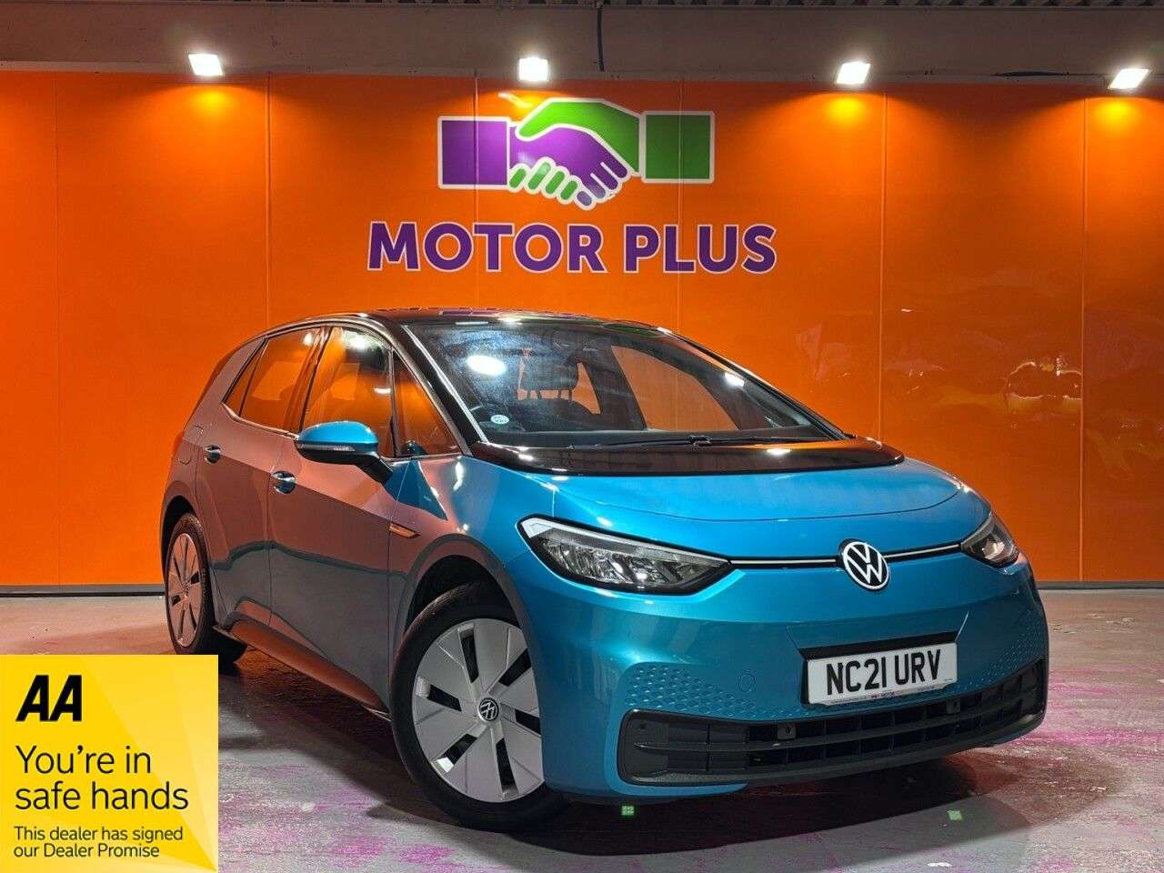 A 2021 VOLKSWAGEN ID.3 Pro Performance 58kWh Life Hatchback 5dr Electric Auto (204 ps) Visit Over A 2021 VOLKSWAGEN ID.3 Pro Performance 58kWh Life Hatchback 5dr Electric Auto (204 ps) Visit Over