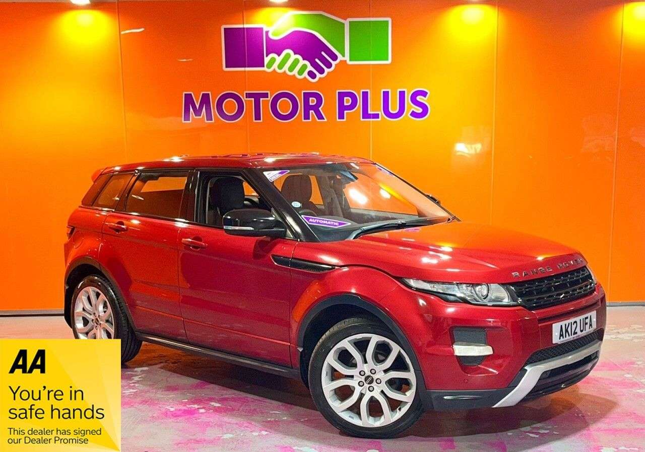 A 2012 LAND ROVER RANGE ROVER EVOQUE 2.2 SD4 Dynamic SUV 5dr Diesel Auto 4WD Euro 5 (190 ps) Visit Over 400 Cars A 2012 LAND ROVER RANGE ROVER EVOQUE 2.2 SD4 Dynamic SUV 5dr Diesel Auto 4WD Euro 5 (190 ps) Visit Over 400 Cars