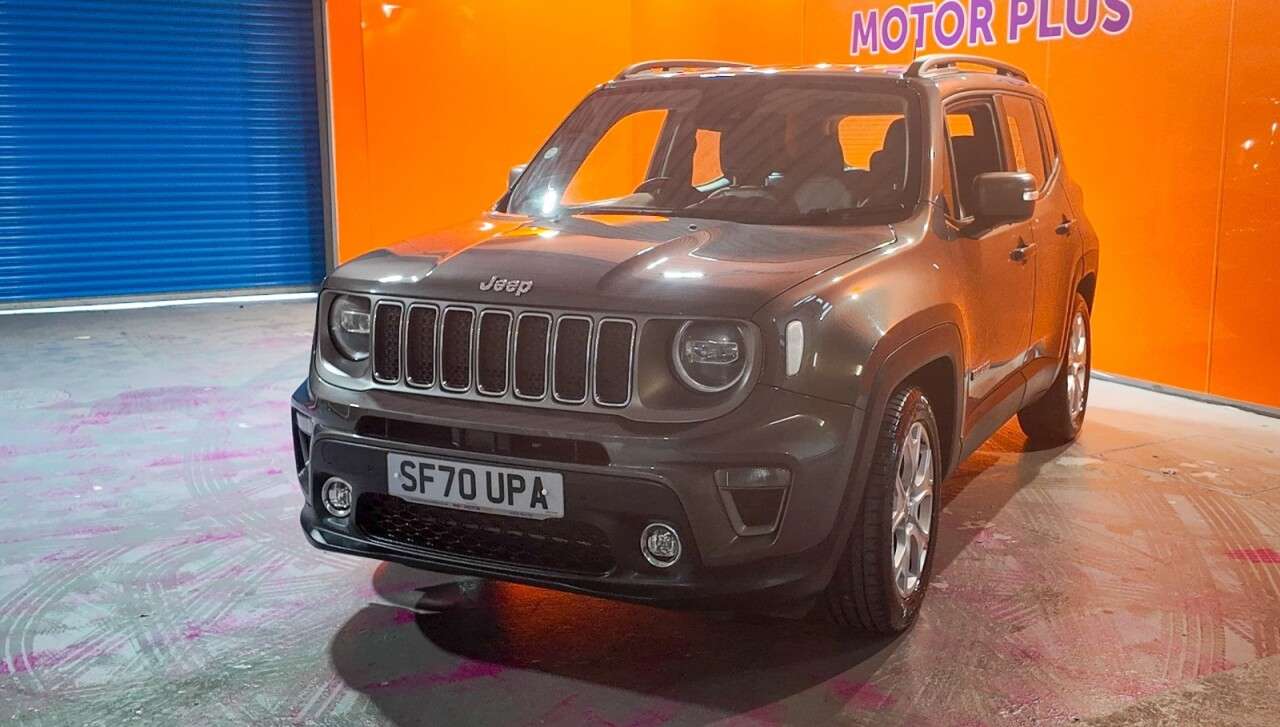 A 2020 JEEP RENEGADE 1.0 GSE T3 Limited SUV 5dr Petrol Manual Euro 6 (s/s) (120 ps) Visit Over 4 A 2020 JEEP RENEGADE 1.0 GSE T3 Limited SUV 5dr Petrol Manual Euro 6 (s/s) (120 ps) Visit Over 4