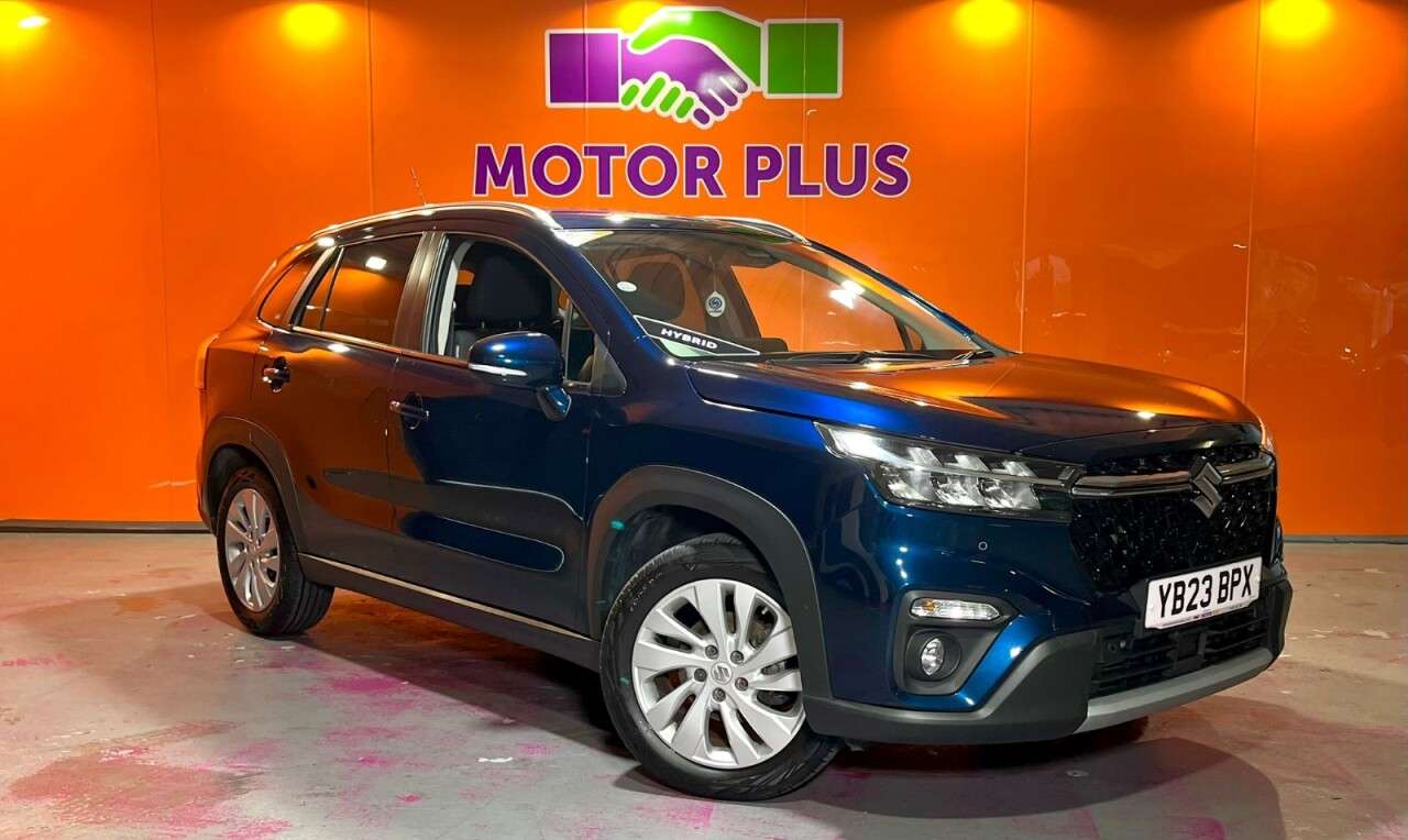 A 2023 SUZUKI S-CROSS 1.4 Boosterjet MHEV Motion SUV 5dr Petrol Hybrid Manual Euro 6 (s/s) (129 p A 2023 SUZUKI S-CROSS 1.4 Boosterjet MHEV Motion SUV 5dr Petrol Hybrid Manual Euro 6 (s/s) (129 p
