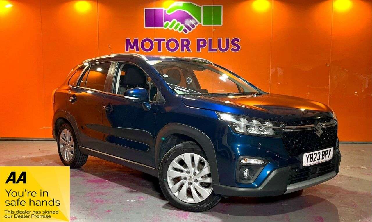 A 2023 SUZUKI S-CROSS 1.4 Boosterjet MHEV Motion SUV 5dr Petrol Hybrid Manual Euro 6 (s/s) (129 p A 2023 SUZUKI S-CROSS 1.4 Boosterjet MHEV Motion SUV 5dr Petrol Hybrid Manual Euro 6 (s/s) (129 p
