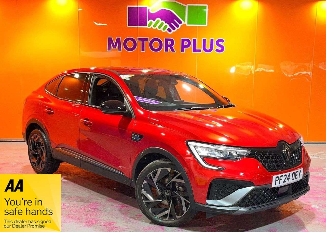 A 2024 RENAULT ARKANA 1.6 E-TECH esprit Alpine SUV 5dr Petrol Hybrid Auto Euro 6 (s/s) (145 ps) V A 2024 RENAULT ARKANA 1.6 E-TECH esprit Alpine SUV 5dr Petrol Hybrid Auto Euro 6 (s/s) (145 ps) V