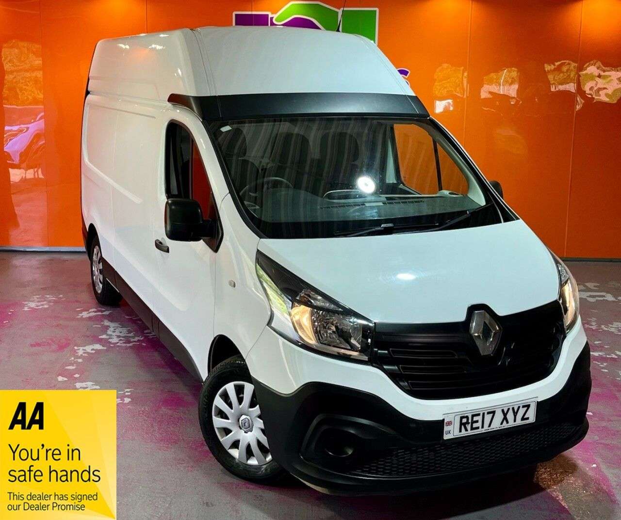 A 2017 RENAULT TRAFIC 1.6 dCi ENERGY 29 Business Panel Van 5dr Diesel Manual LWB High Roof Euro 6 A 2017 RENAULT TRAFIC 1.6 dCi ENERGY 29 Business Panel Van 5dr Diesel Manual LWB High Roof Euro 6