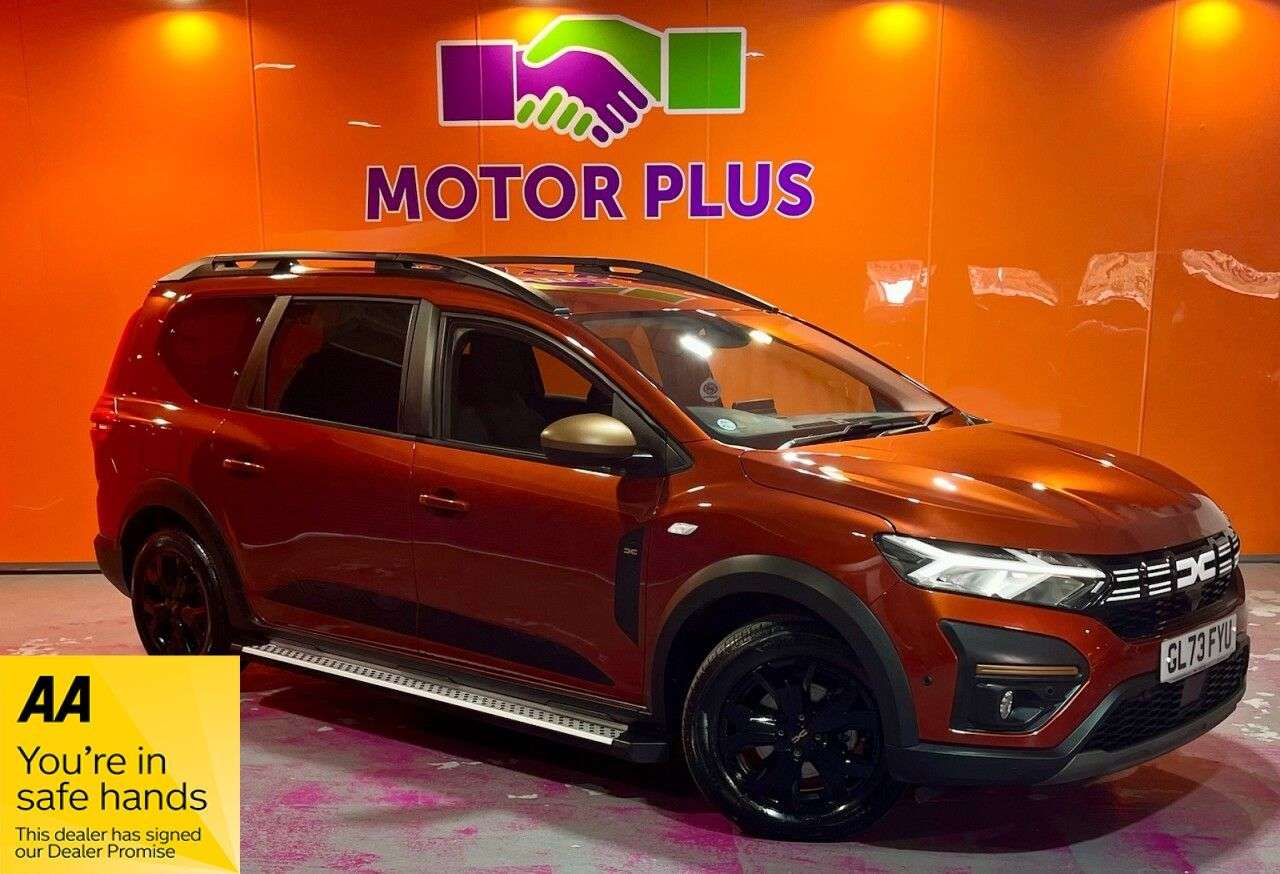 A 2023 DACIA JOGGER 1.6 Hybrid EXTREME MPV 5dr Petrol Hybrid Auto Euro 6 (s/s) (140 ps) Visit O A 2023 DACIA JOGGER 1.6 Hybrid EXTREME MPV 5dr Petrol Hybrid Auto Euro 6 (s/s) (140 ps) Visit O