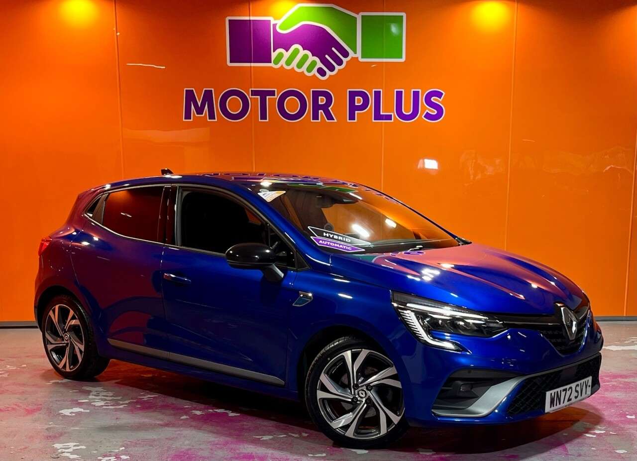 A 2022 RENAULT CLIO 1.6 E-TECH RS Line Hatchback 5dr Petrol Hybrid Auto Euro 6 (s/s) (145 ps) V A 2022 RENAULT CLIO 1.6 E-TECH RS Line Hatchback 5dr Petrol Hybrid Auto Euro 6 (s/s) (145 ps) V