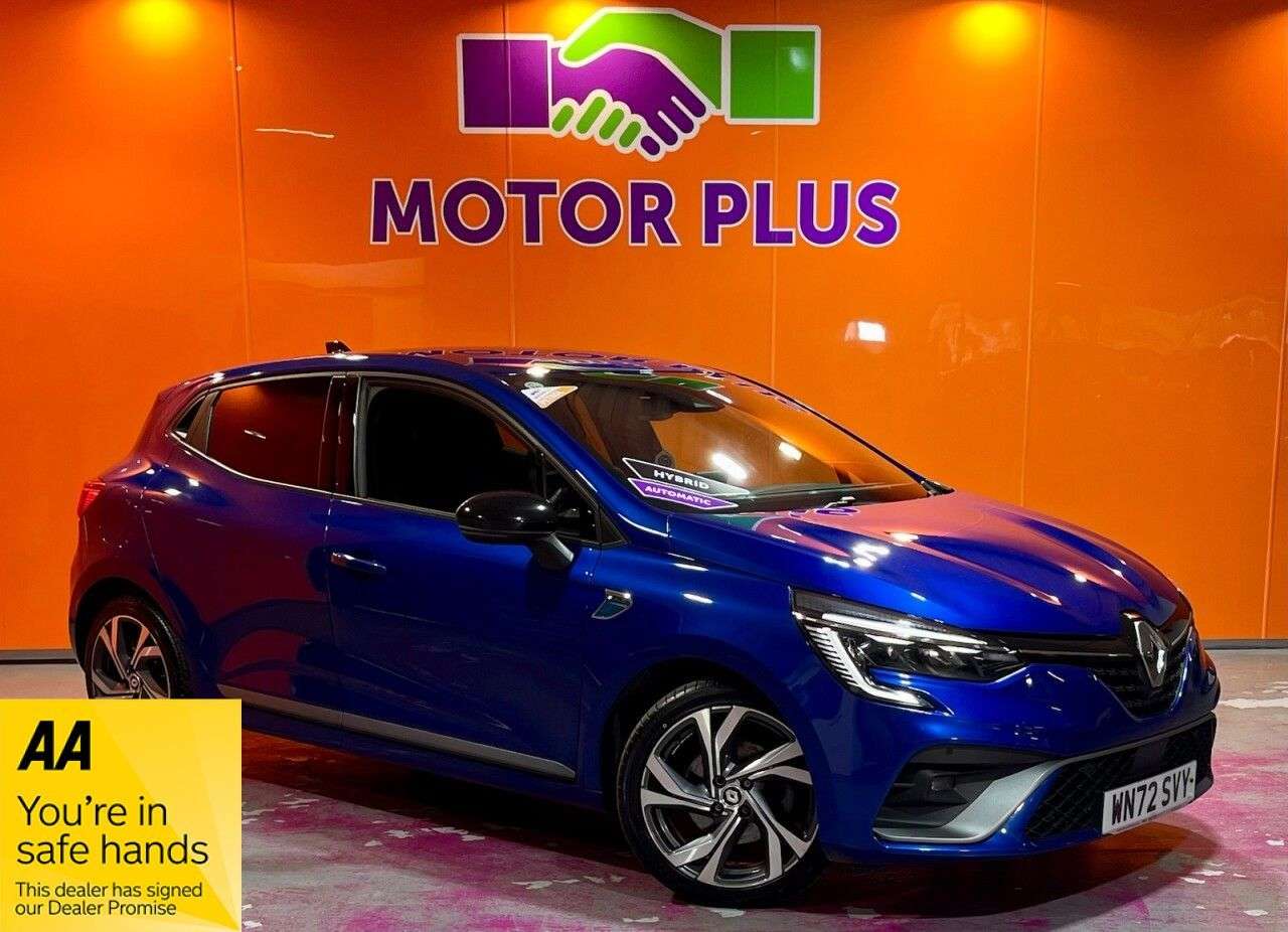 A 2022 RENAULT CLIO 1.6 E-TECH RS Line Hatchback 5dr Petrol Hybrid Auto Euro 6 (s/s) (145 ps) V A 2022 RENAULT CLIO 1.6 E-TECH RS Line Hatchback 5dr Petrol Hybrid Auto Euro 6 (s/s) (145 ps) V